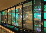 4500CD P3.91 500*1000mm Transparent LED Glass Screen