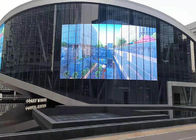 SMD 2121 Adhesive Outdoor Transparent Led Screen For Video Advertisement