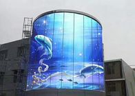14W P3.91 Transparent LED Video Wall 1000nits Glass Advertising Led Display