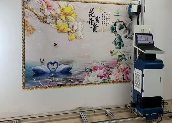 Custom Print Size 2280DPI Alu-Mg Wall Painting Printer