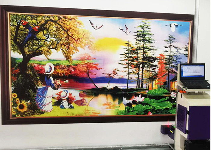 Automatic ROHS CMYK Ink Direct To Wall Printer